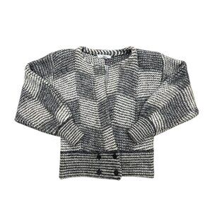 Women’s Vintage Michael Carol Sweater grey wool 1990s